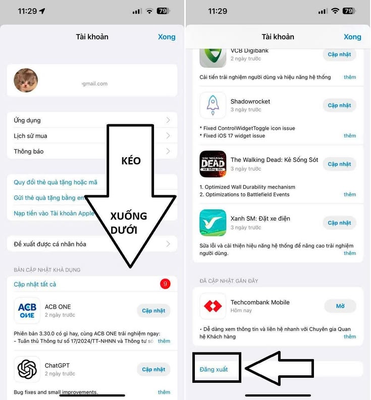 Cách đăng xuất Appstore an toàn và đúng cách dành cho phiên bản iOS mới và cũ