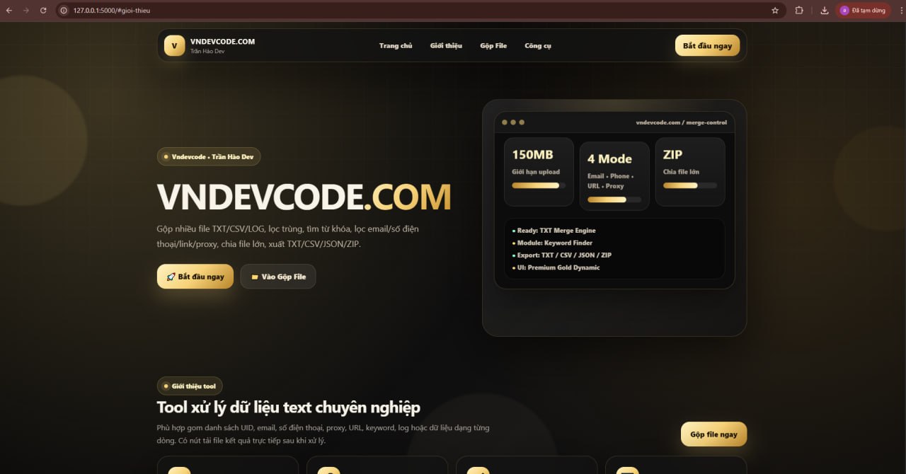 Website gộp File làm 2025 làm zui zui