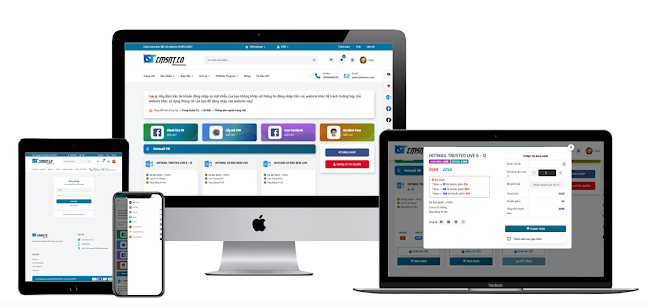 [SHOPCLONE7] Thiết kế website bán nguyên liệu ADS tự động