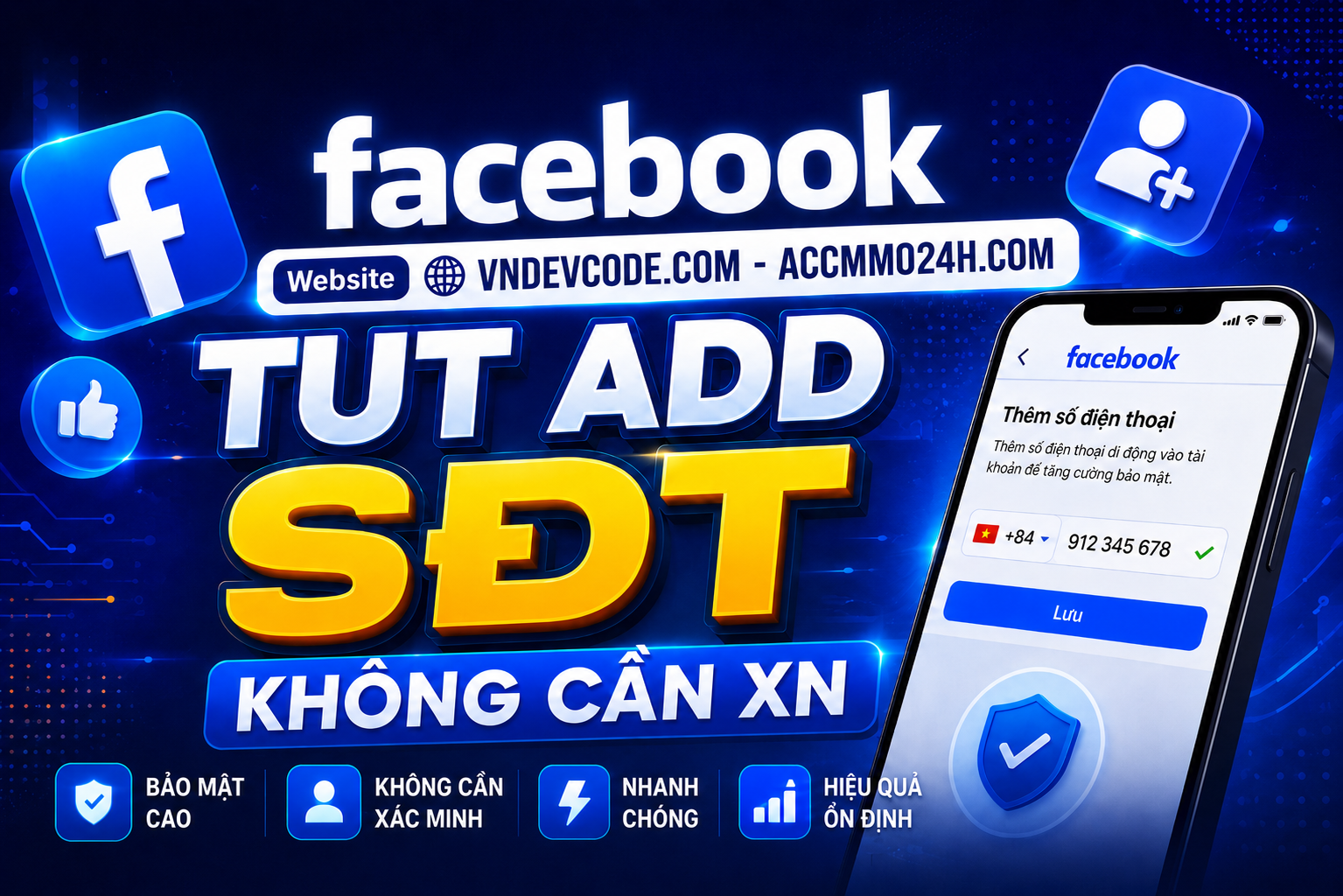 TUT ADD SĐT KHÔNG CẦN XN
