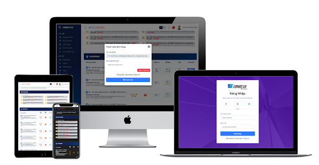 [SHOPCLONE6] Thiết kế website bán clone, web bán nguyên liệu ads, mail, via, chat gpt v.v